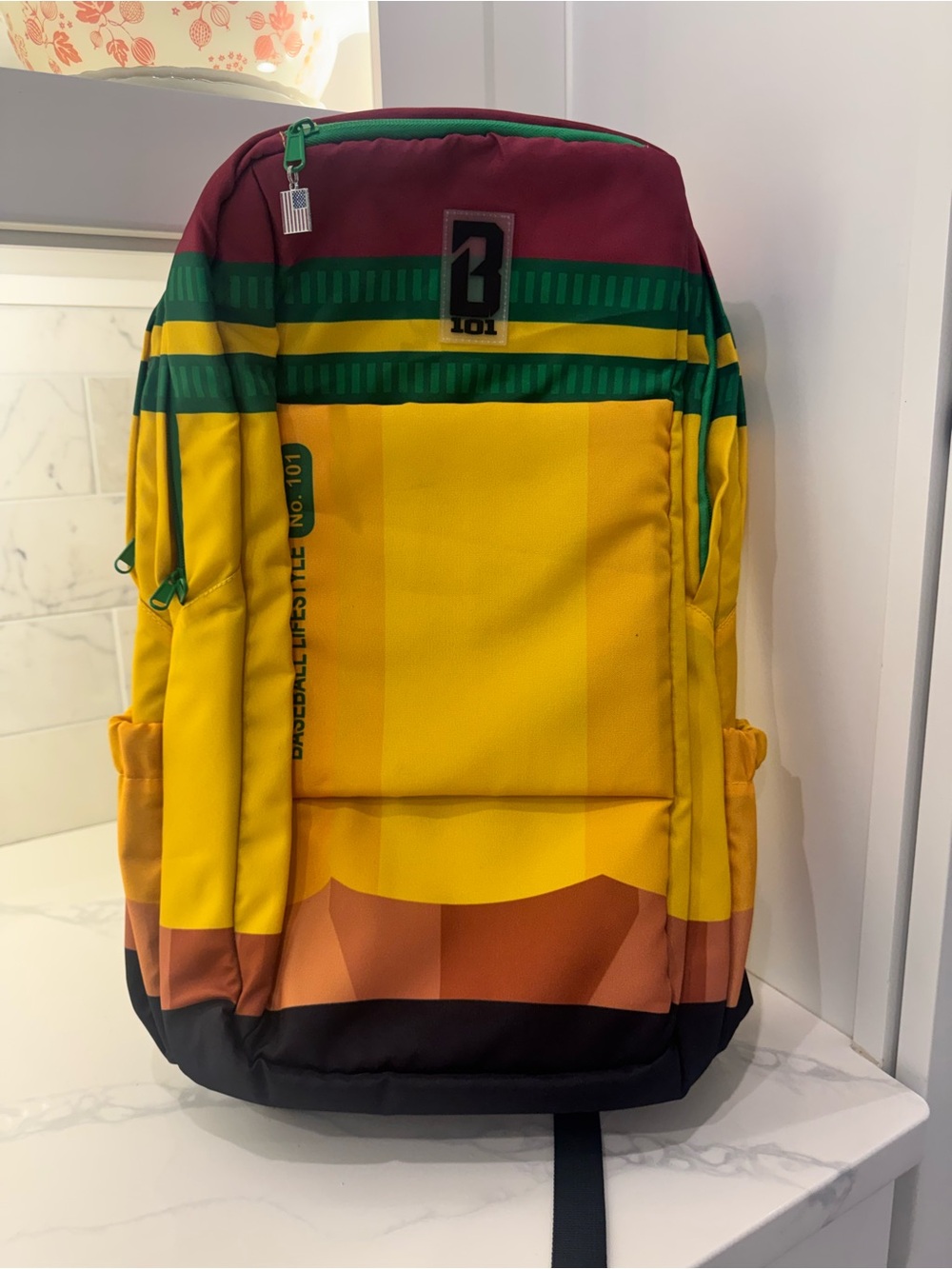 Baseball Lifestyle 101 Pencil Backpack